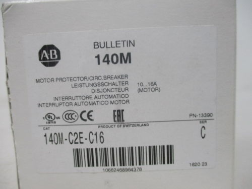 Compacte en duurzame AB 140M-C2E-C16 schakelaar met CE-certificering