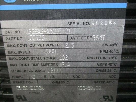 Servomotoren van de serie 1391-DES AC Servo Drive Compatible AB 1326AB-A520E-21 Torque Plus