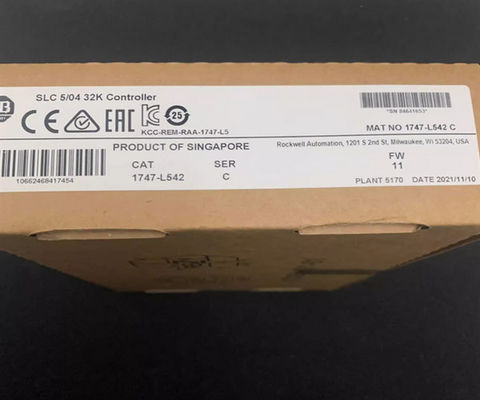 Allen Bradley 1747-L542 Controller Module SLC 500 Modulaire hardware