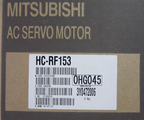 200-230 VAC Mitsubishi HC-RFS153 Servomotor Nominale uitslag 1.500 W Industriële servomotoren