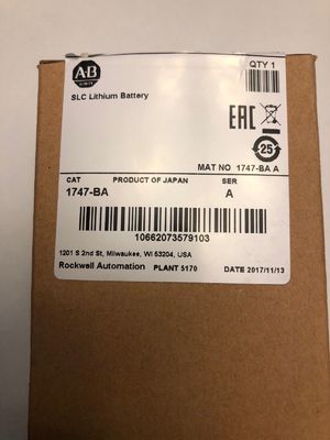 Compact Design AB 1747-BA CompactLogix 3V batterij voor een gemakkelijke installatie