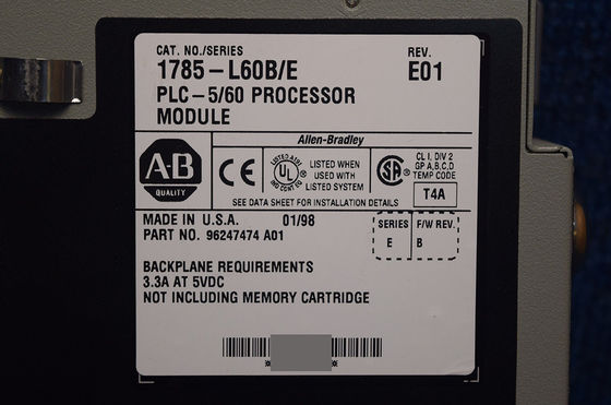 ALLEN-BRADLEY 1785-L60BE Verbeterde PLC-5 programmeerbare controllers