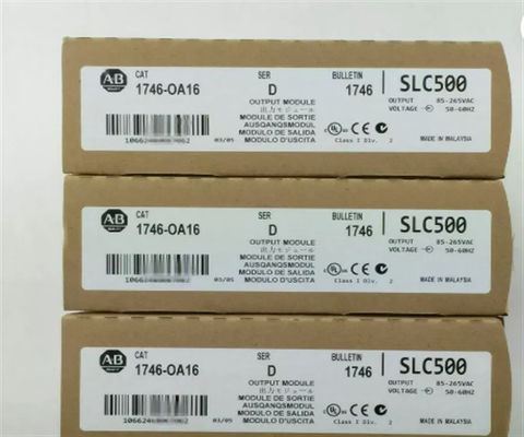 Allen-Bradley 1746-OA16-uitgangsmodule met SLC 500-serie, digitaal
