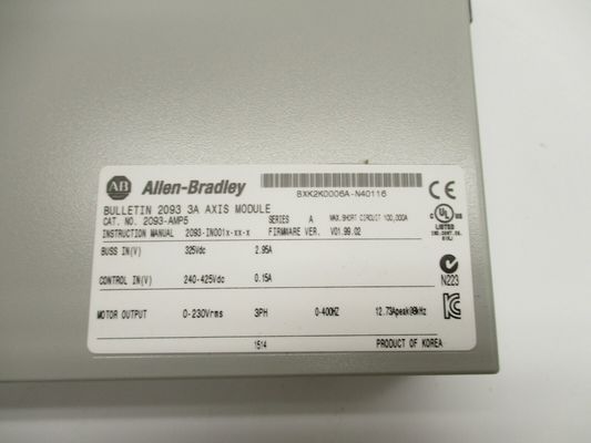 Allen-Bradley 2093-AMP5 Kinetix 2000 Multi-axis Servo Drive