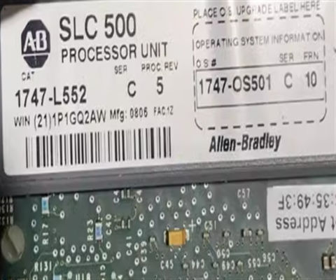 Allen-Bradley 1747-L552 SLC 500 SLC 5/05 Processor, 32K geheugen