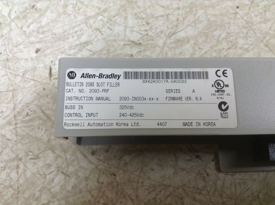 ALLEN-BRADLEY 2093-PRF Kinetix 2000 geïntegreerde asmodule en asmodule