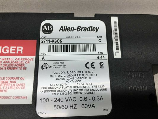 ALLEN-BRADLEY 2711-K6C5 PanelView Standaardterminalspecificaties