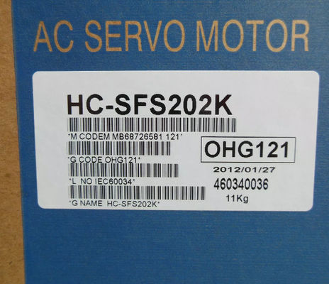 Mitsubishi AC servomotor HC-SFS202K Operationeel versterker Industriële servomotor