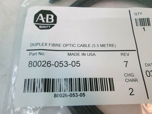 Allen-Bradley 80026-053-05 Duplex glasvezelkabel 5.5M