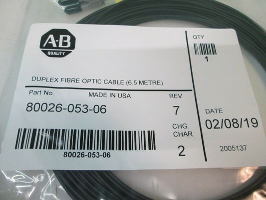 Allen-Bradley 80026-053-06 Duplex glasvezelkabel 5.5M