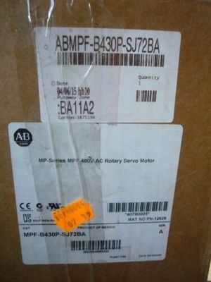 Alleen-Bradley MPF-B430P-SJ72BA MPF-serie MPF 480V AC roterende servomotor