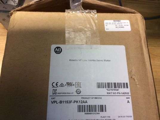 Allen-Bradley VPL-B1153F-PK12AA Kinetix VP Servomotor met lage traagheid
