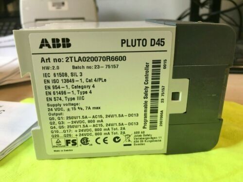 ABB 2TLA020070R6600 Pluto D45 Hulpcontactkern S200 serie schakelaar