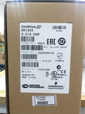 EMERSON SP1405 universele wisselstroom aandrijving met variabele snelheid voor inductie- en servomotoren