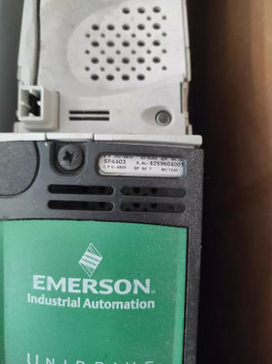 EMERSON SP4403 Beheertechnieken Emerson Unidrive Frequenzumrichter