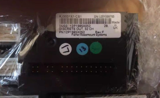 EMERSON DELTAV KJ3001X1-CB1 VE4002S1T2B5 DO 32-kanaal 24 VDC High-Side Card