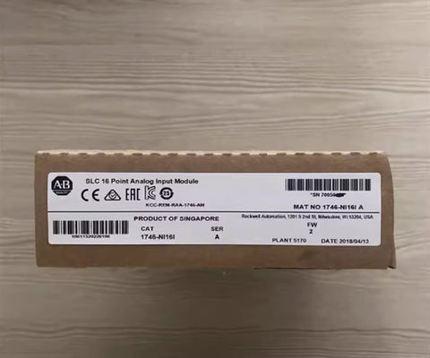 Allen-Bradley 1746-NI16I SLC 500 analoog stroominvoer module 16-invoer, serie A
