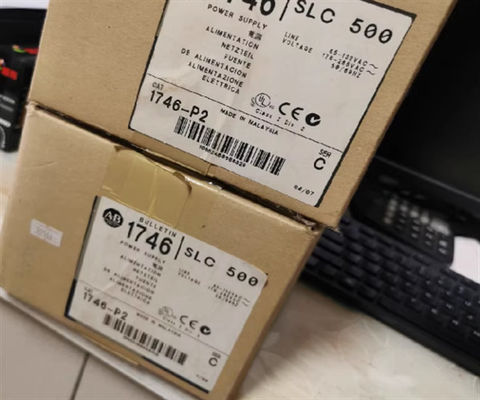 1746-P4 Allen-Bradley SLC 500 Rack Mount Stroomvoorziening Digitale IO-module 120/240VAC 10A