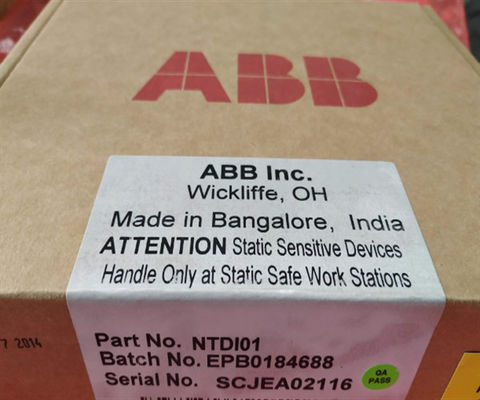 ABB NTDI01 INFI 90 Digital Interface Termination Unit Terminatie-eenheden