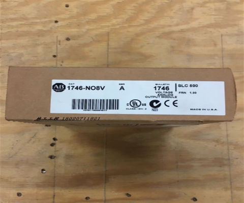1746-NO8V Allen-Bradley 1746 Analog Output Module Onderdeelnummer 1746-NO8V Temperatuur -20...55 °C -4...131 °F