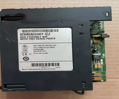 GE PACSystems RX3i Ethernet Network Interface Unit IC695NIU001 Digitale IO-module
