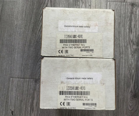 GE PACSystems RX3i Ethernet Network Interface Unit IC695NIU001 Digitale IO-module