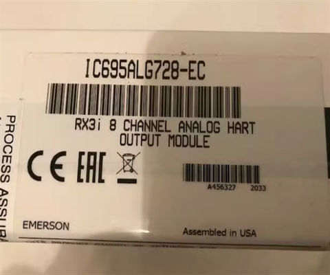 GE IC695ALG728 Analog Output Module PACSystem RX3i Digital I O Module met Modbus/RTU Serial Protocols