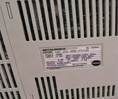 M.-j2s-40b-PY135 Servo de Versterker driefasen5kw Servoaandrijving van Mitsubishi AC