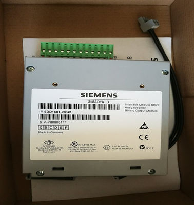Siemens 6DD16810AG2 Oorspronkelijke programma-systeemmodule voor het besturen van werktuigmachines