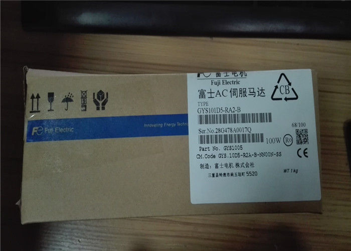 De Servomotor Elektrische Fuji van gys101d5-ra2-B 3000r/Min Three Phase Servo Motor 200v