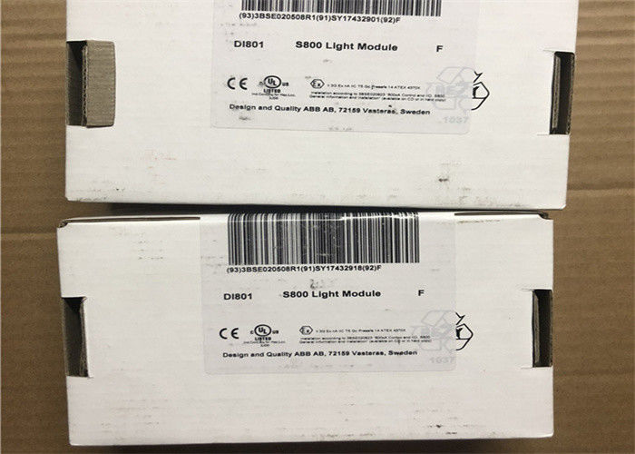 Module van de de Module3bse020508r1 Digitale Input van ABB DI801 S800L I/O 24V gelijkstroom, 1x16 chanels