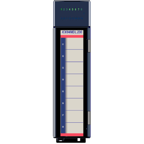 GE IC694MDL230 50/60 Herz 120 volts AC 0 tot 132 volts AC 60 mA van 5 V vervoert per bus