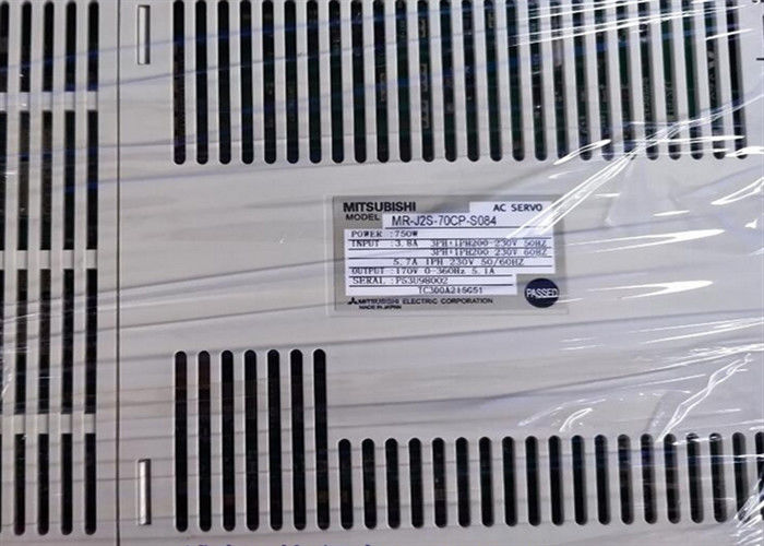 M.-j2s-70cp-S084 de Industriële Servoaandrijving 3PH 200-230VAC 50/60HZ 750W van Mitsubishi