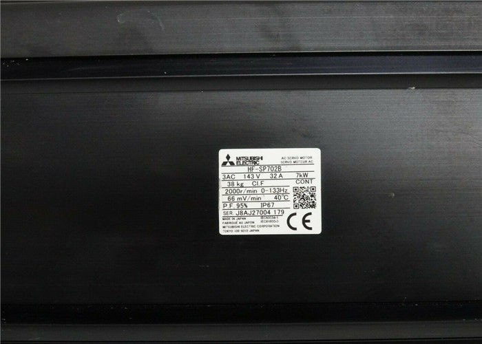 J3 de Servomotor 7.0KW HF-SP702B van Mitsubishi AC met Rem Industriële 2000rpm