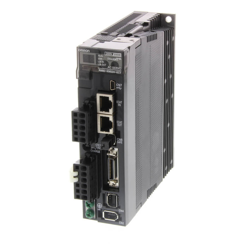 SERVO de BESTUURDERS2.5a 120V LADING 200 W 230 VAC van OMRON R88D-KT02L van 50 W aan 1,5 kW
