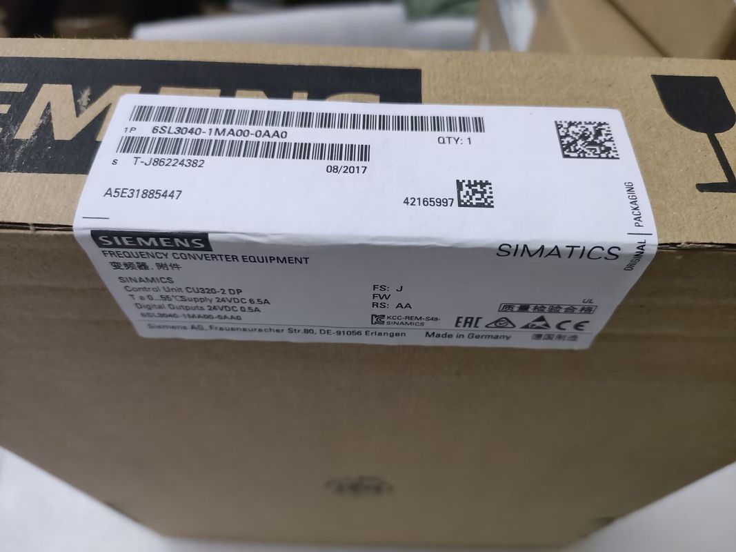 Siemens 6SL3040-1MA00-0AA0 cu320-2 DP MET PROFIBUS-INTERFACE ZONDER COMPACTE FLITSkaart.