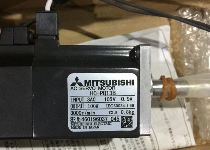 Nieuwe Melservo Ultra-low de Inertie100w AC Servomotor hc-PQ13B van Mitsubishi in voorraad