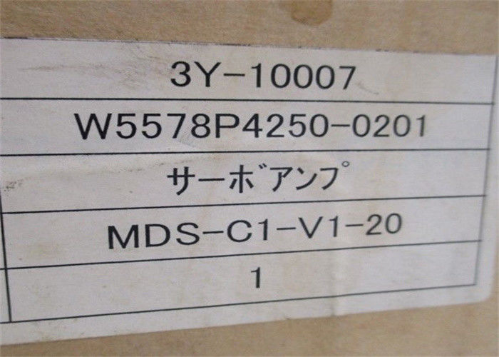 2.0KW Servo de Versterkereenheid mds-c1-v1-20 van Mitsubishi het Programmeerbare Controlemechanisme van de Ascontrole