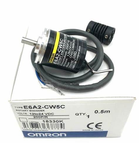 Omron e6a2-c Resolutie van zelfs 500 ppruitwendige diameter van 25 mm 5VDC −5% aan 12V +10%