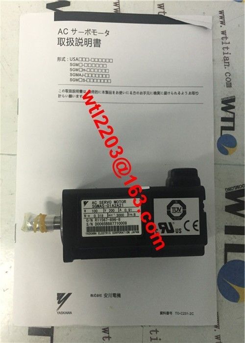 Yaskawa AC industriële servomotor SGMAS-01A2A21 100W 200V BRAND NEW