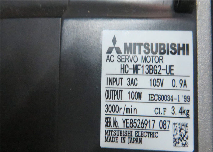 De SERVOmotor hc-mf13bg2-UE van Mitsubishi 100W AC MET TOESTEL NIEUW in voorraad