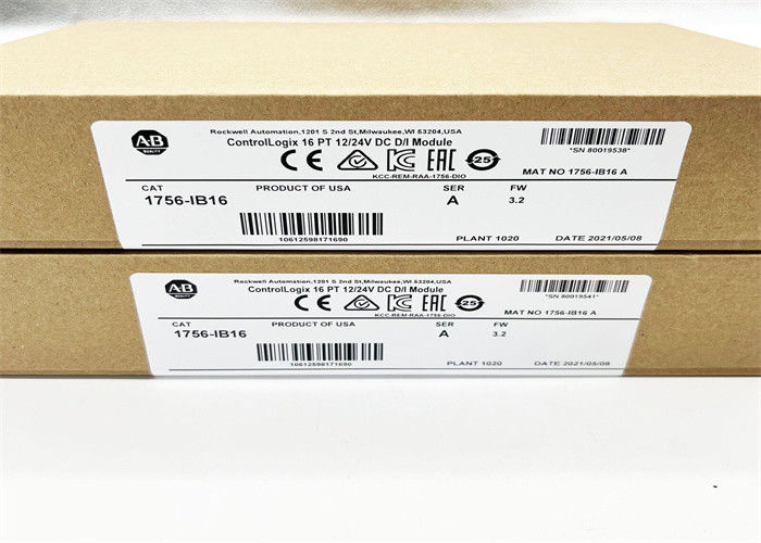 I/O module van AB 1756-IB16 ControlLogix 2 milliseconden plus geselecteerde filtertijd