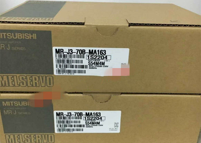 750W Mitsubishi Servo Motor Drive MR-J3-70B-MA163 3.8A 200V 3PH industriële versterker