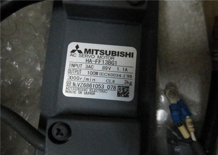 De SERVOmotor Ha-FF13BG1 Ha-FF13BG2 van Mitsubishi 100W AC met Toestel gr.-s-10 Nieuwe Verhouding 1/30