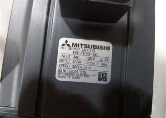 De servomotor de Ha-ff43-EG 400W 126V 2.5A 3000r/min van Mitsubishi MELSERVO AC