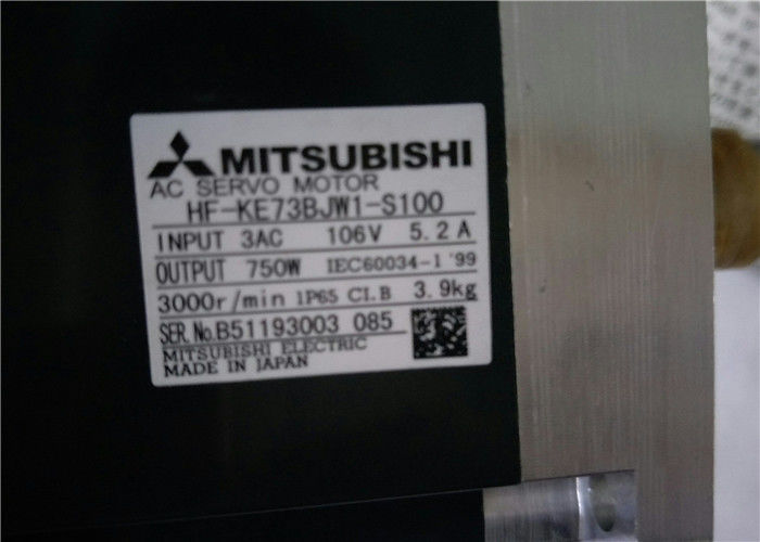 Mitsubishi 750W MR-E Super AC Servomotor HF-KE73BJW1-S100 NIEUW op voorraad