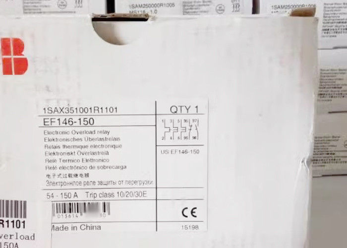 Laagspanningselektronisch overbelastingrelais EF146-150 1SAX351001R1101