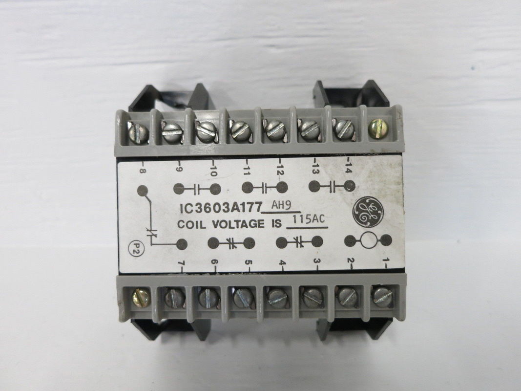 GENERAL ELECTRIC IC3606SANB1 relais gemaakt door General Electric voor de Mark I- en Mark II-series