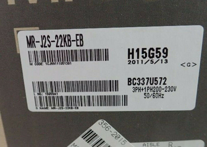 MITSUBISHI Industrial AC SERVO DRIVE MR-J2S-22KB-EB 22KW MR-J Servo Versterker 400V NIEUW