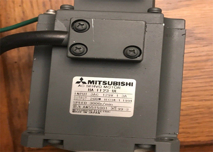 Mitsubishi NIEUWE 200W AC SERVOMOTOR HA-FF23-UL 3AC 129V 1.3A 3000 tpm